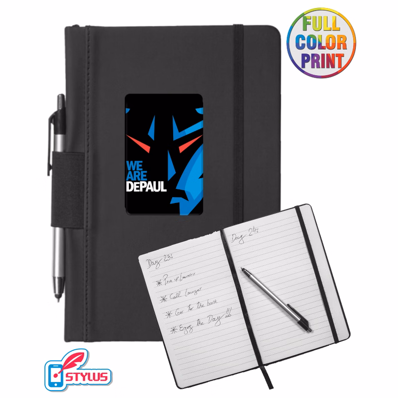 Eco Journal w/ Stylus Pen - Full Color Dome