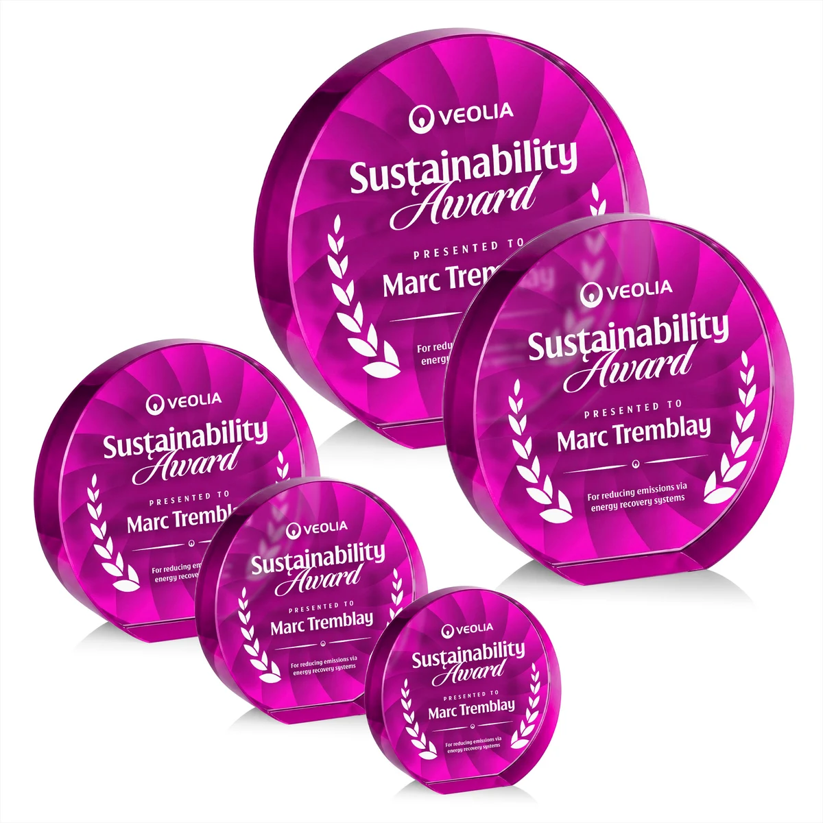 Apollo VividPrint™ Award - Pink 1