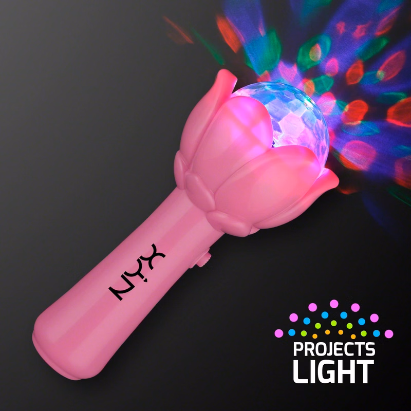 Tulip Flower Light Projecting Disco Wand