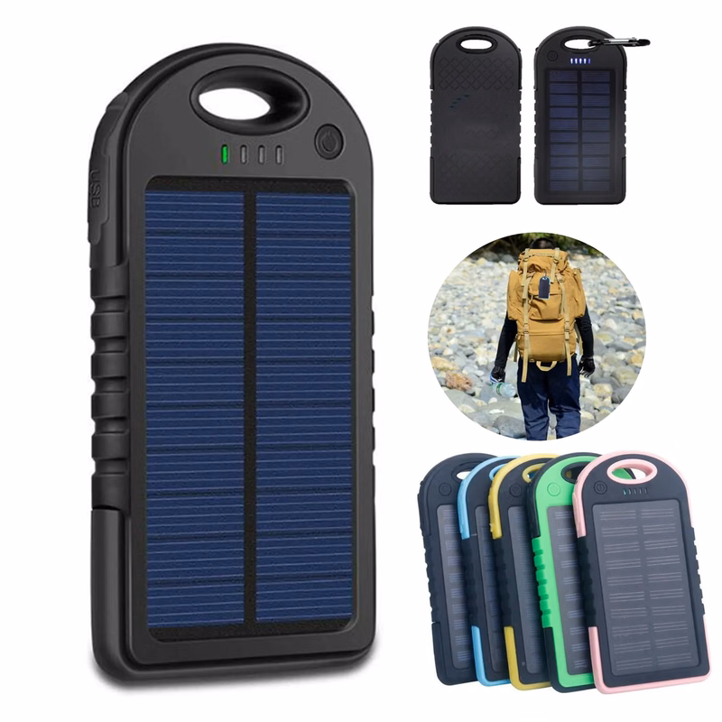 Solar Power Bank Portable Charger 8000mah
