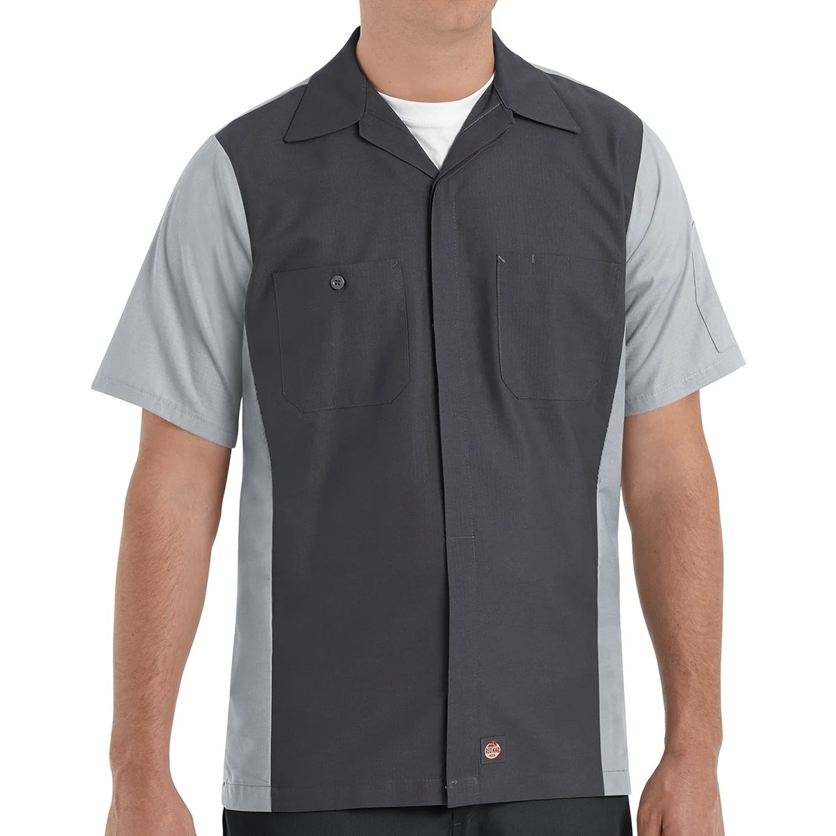 Men's Tall Short Sleeve Automotive Crew Shirt - SY20T 1