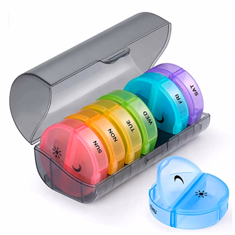 Weekly AM/PM Pill Box