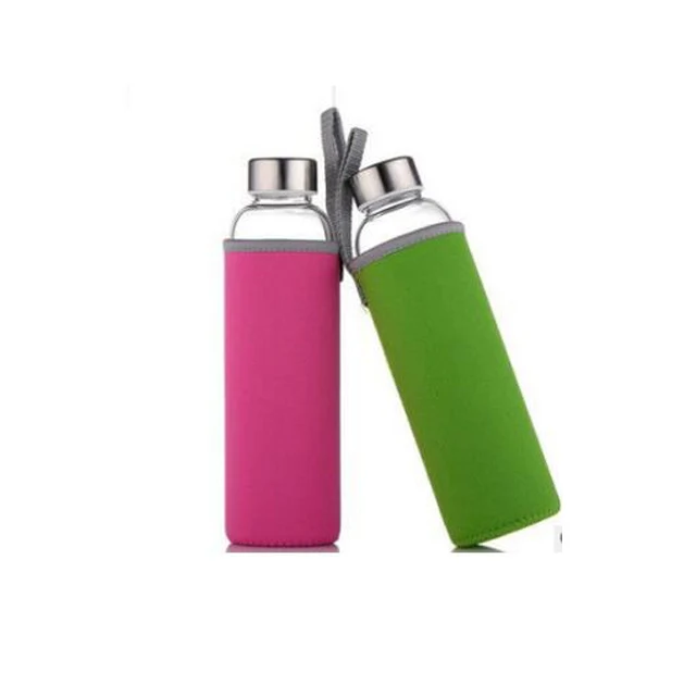 17 OZ Glass Bottle With Sleeve 1