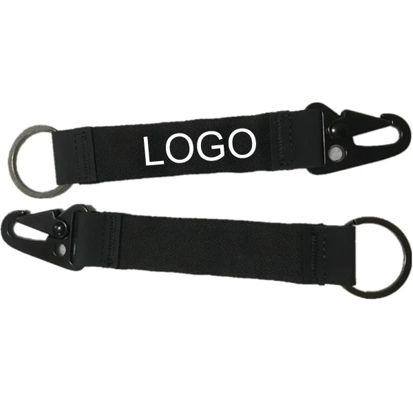 Tactical Gear Nylon Strap Belt Keychain 1