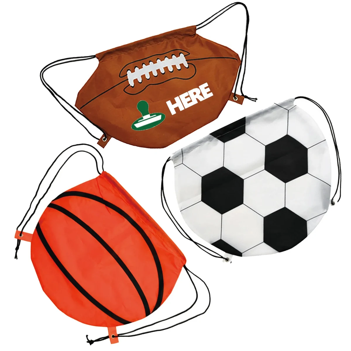 Ball Drawstring Party Favor Bag 1