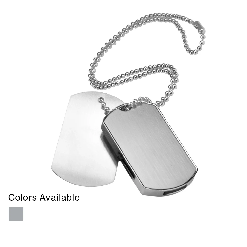 Metal Dog Tag USB Flash Drive 2.0 1