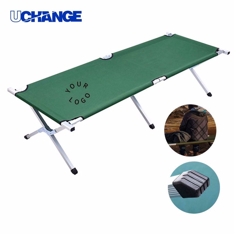 Foldable Camping Cot with Oxford Fabric