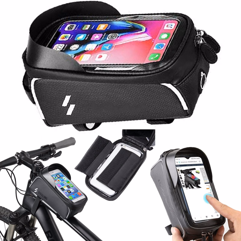Bike Phone Front Frame Bag