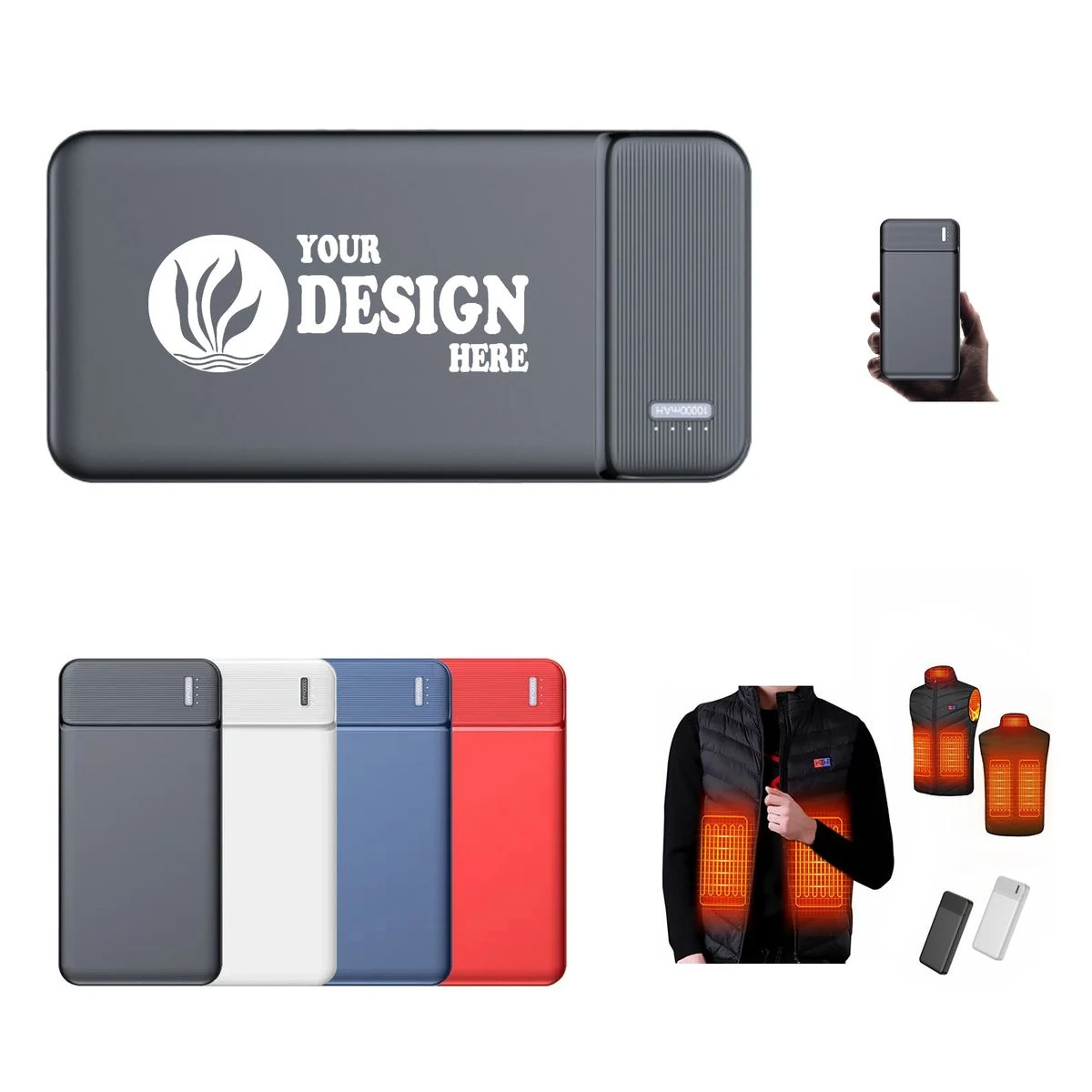 Mini 10000mAh Portable Power Bank 1