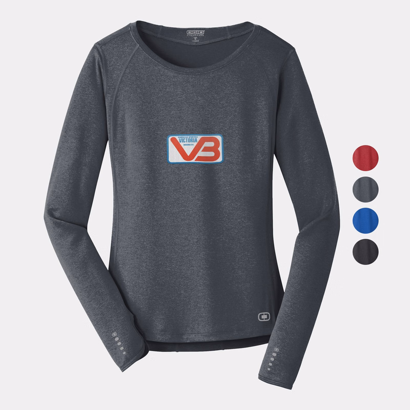 OGIO® Ladies Long Sleeve Pulse T-Shirt