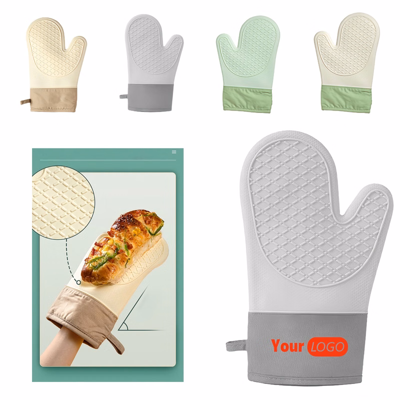 High-temperature Oven Two-finger Silicone Gloves