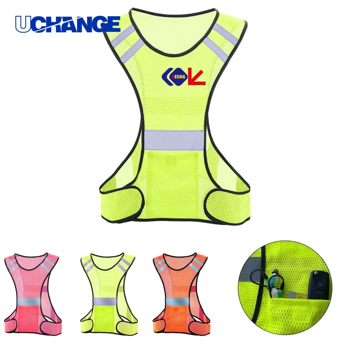 Reflective Tape Safety Vest 1