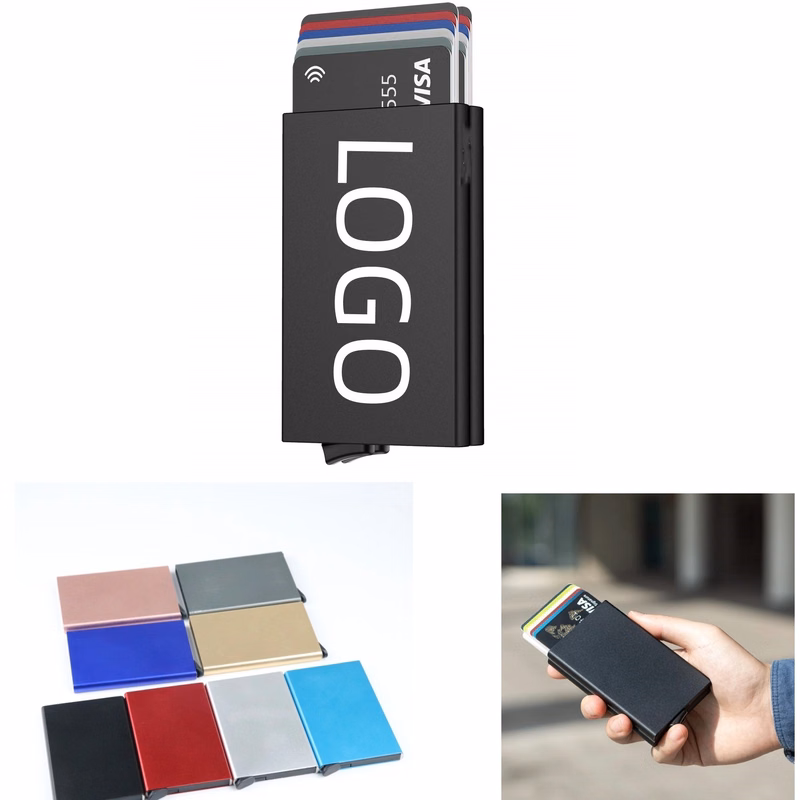 Automatic RFID Credit Card Case