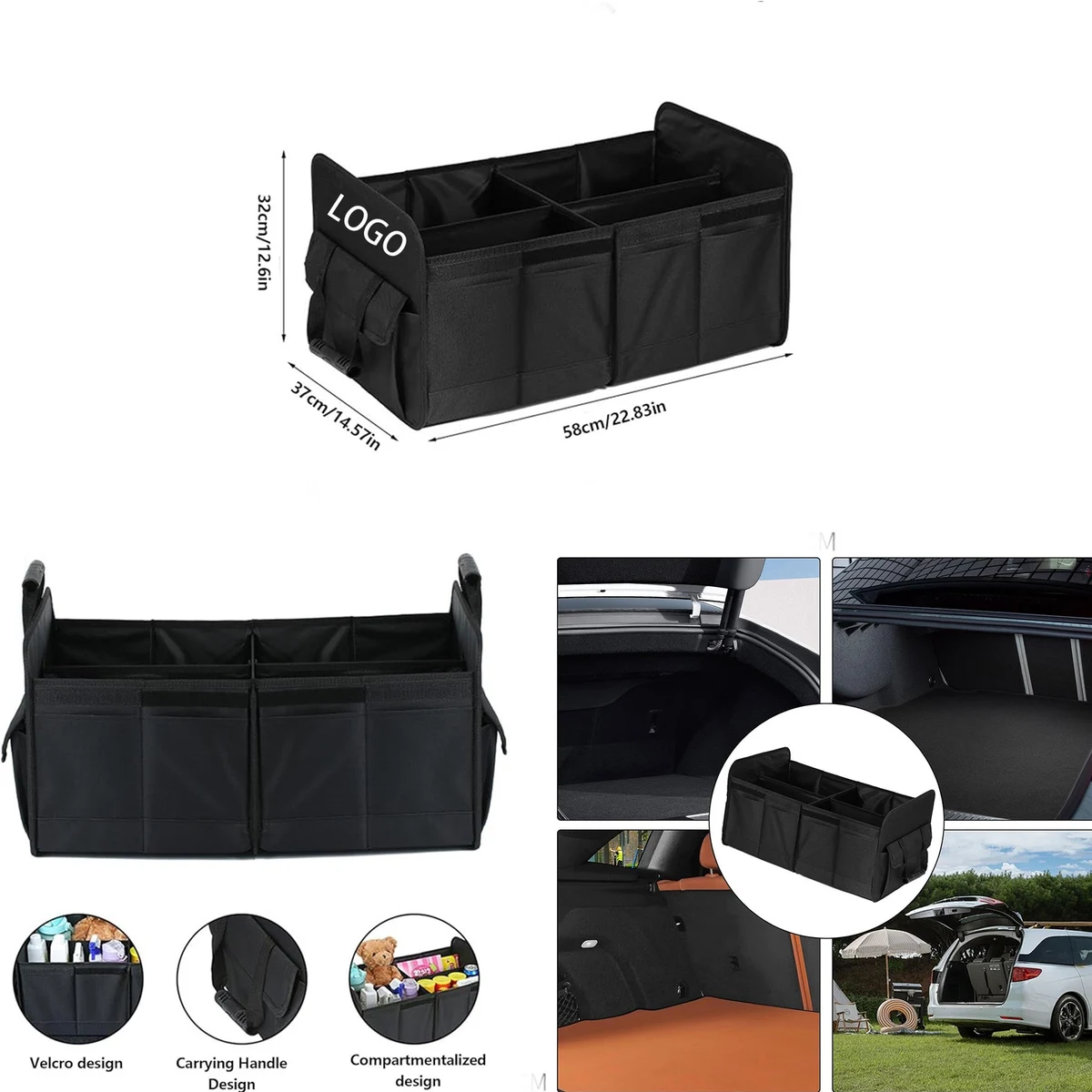 Car Trunk Storage Organizer Bag 1