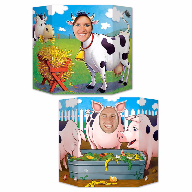 Barnyard Friends Photo Prop