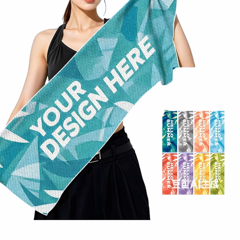 12x32 Full Color Sublimation Cooling Towel