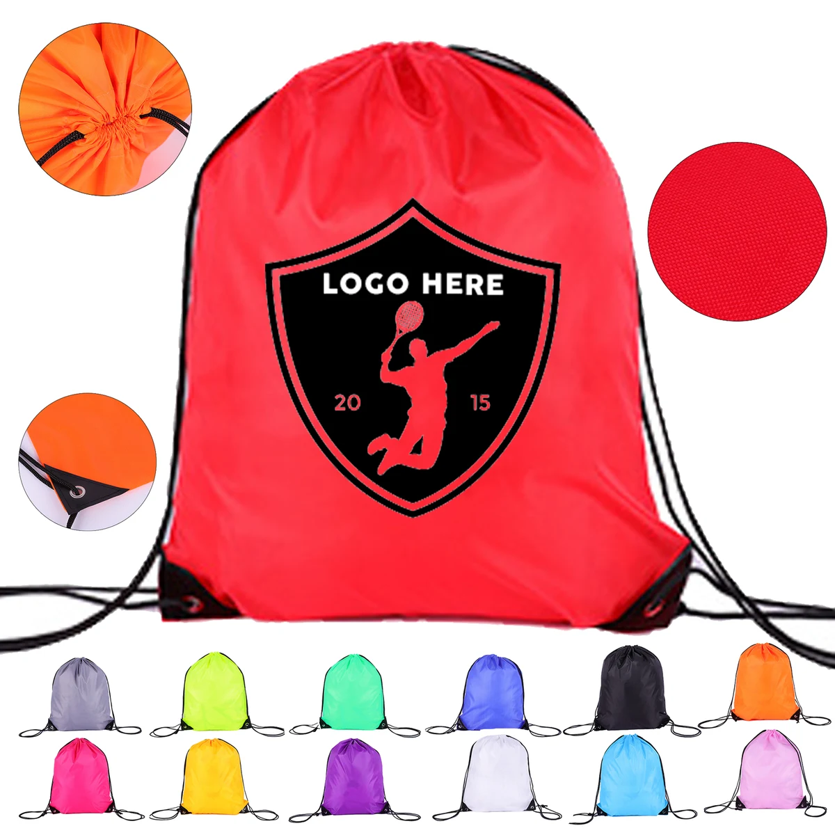 Custom Waterproof Bunched Bag 1