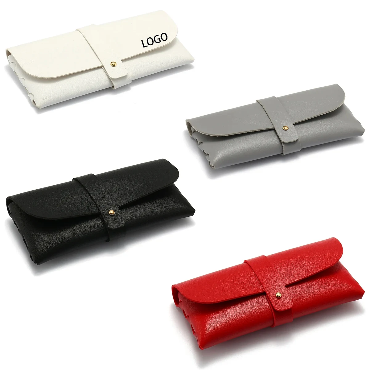 PVC Soft Leather Glasses Case 1