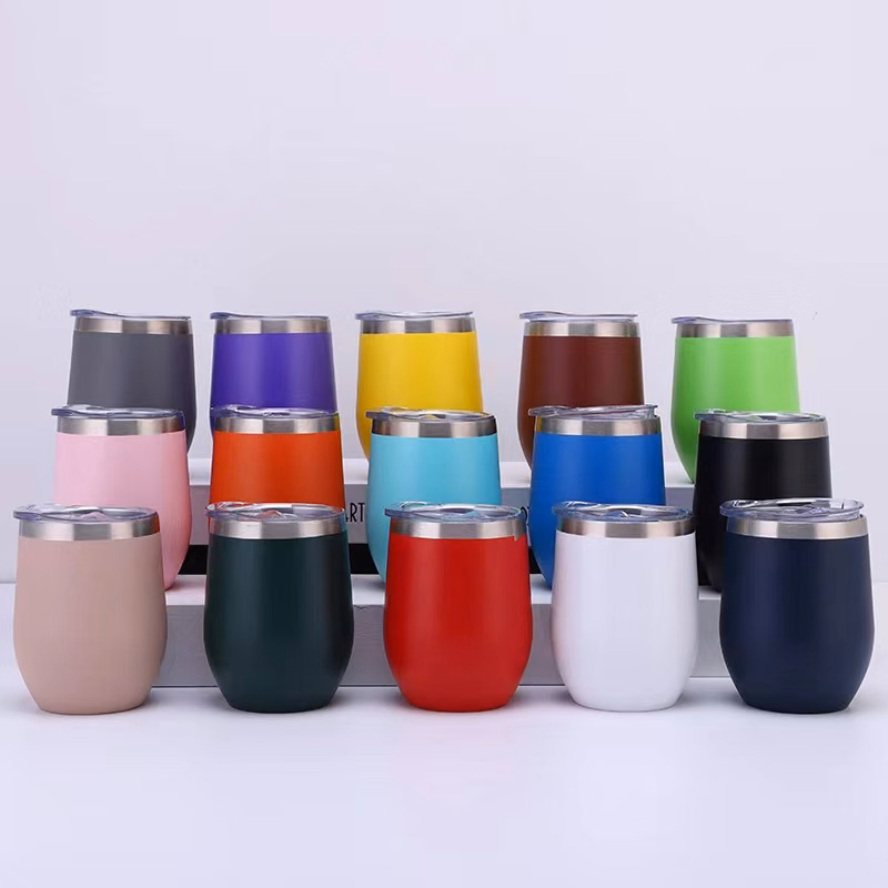 12oz U-Shaped Solid Egg Shell Cup