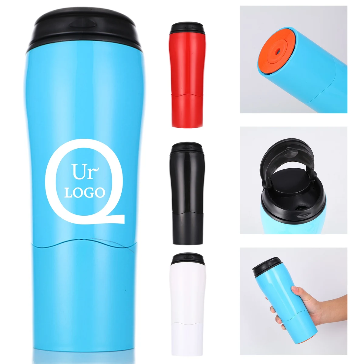 16 Oz Vacuum Insulated Travel Mug 1