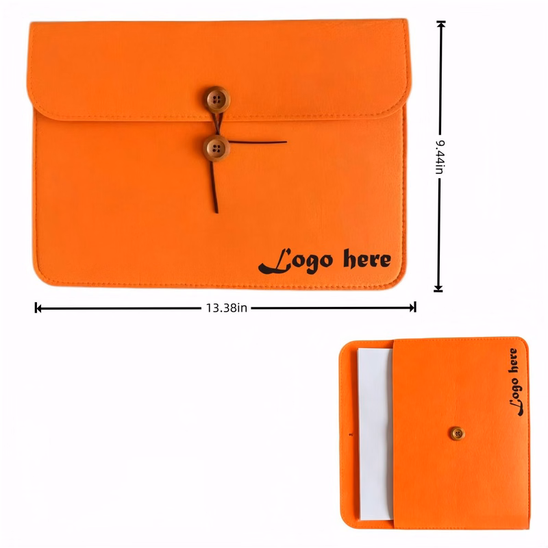 Felt Document Folder Sleeve