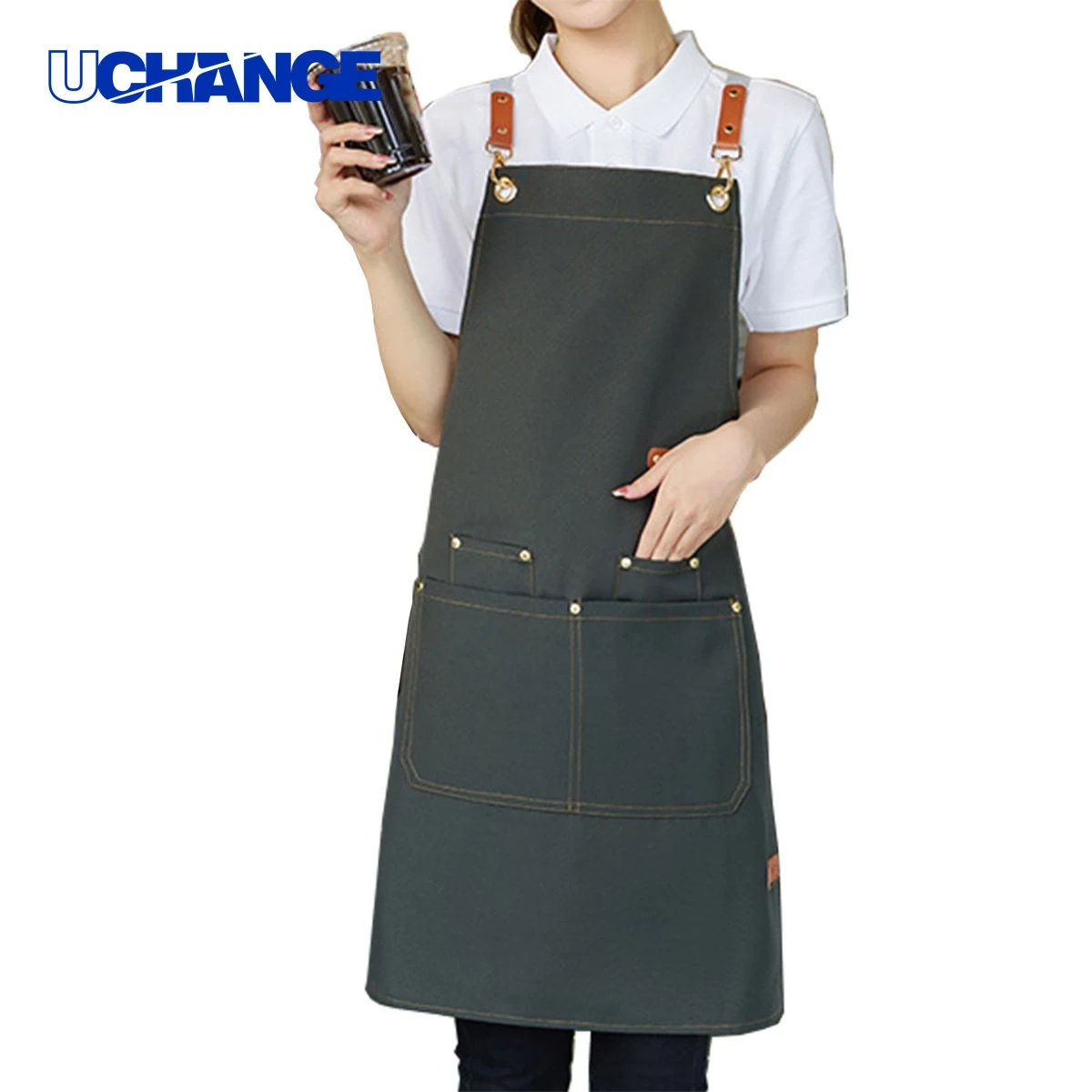 Customized Logo Apron 1