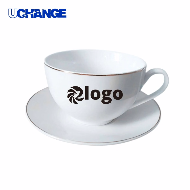Porcelain Phnom Penh Coffee Mug Set (7.5 Oz)