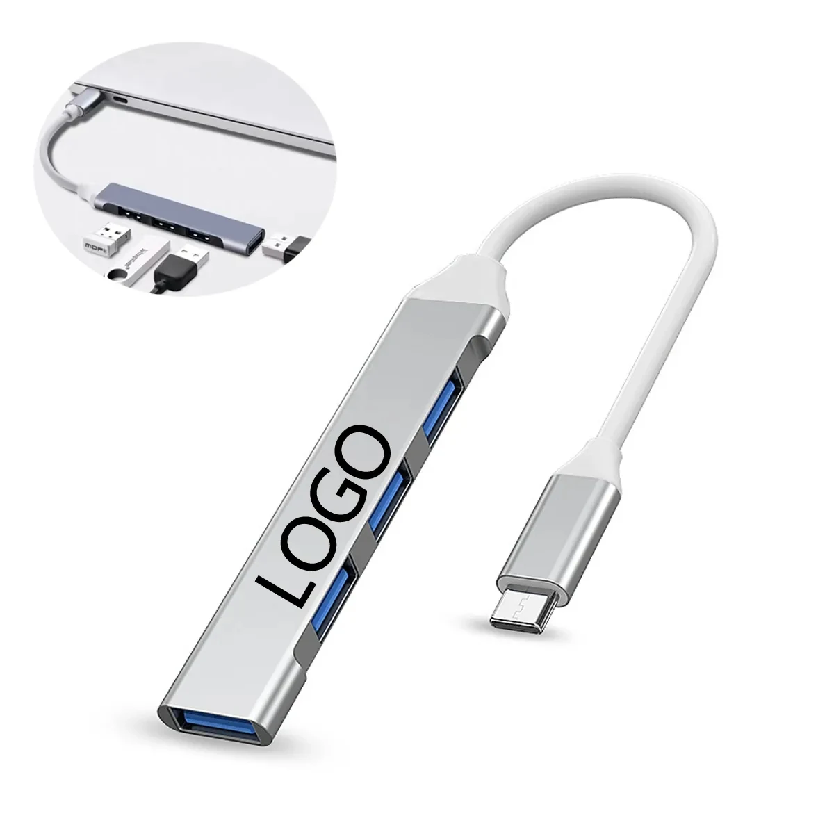Type C 4-In-1 USB Hub 1