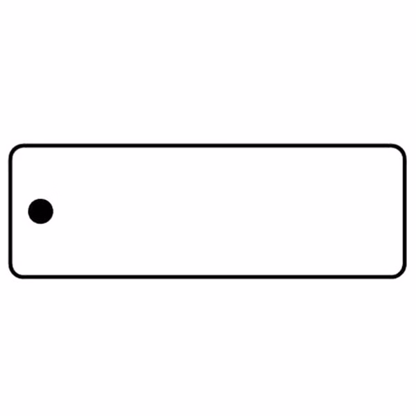 Rectangle 15 Key Tag - Spot Color