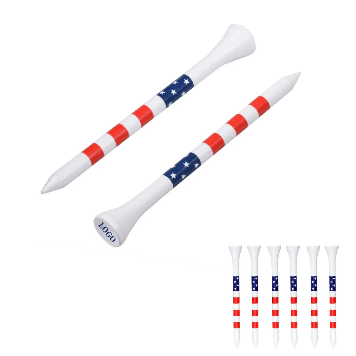 MOQ 10 pcs 3.27 inches Golf Tee 1