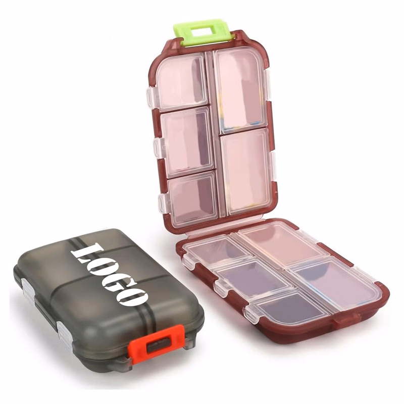 Travel Pill Organizer Box