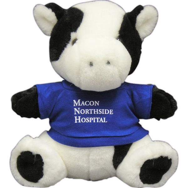 9" Plush Buddy Cow
