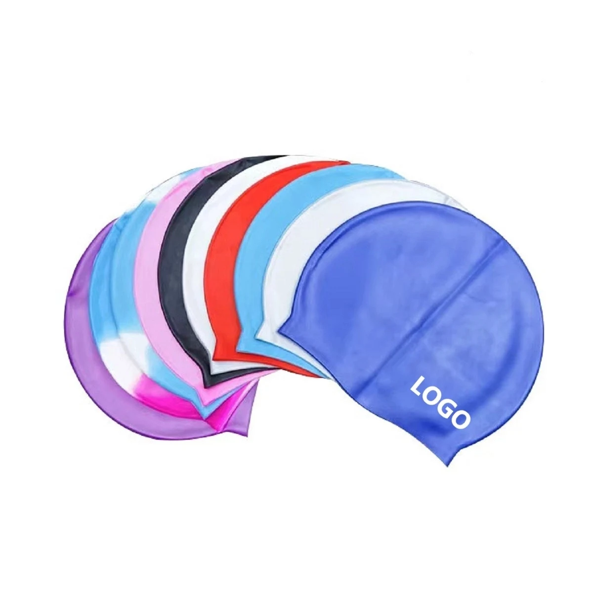 Comfortable Silicone Swim Cap 1