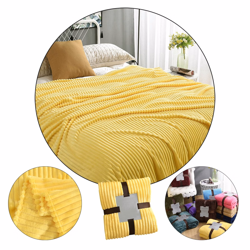 Luxurious Fleece Gift Blanket Mul Sizes Avail