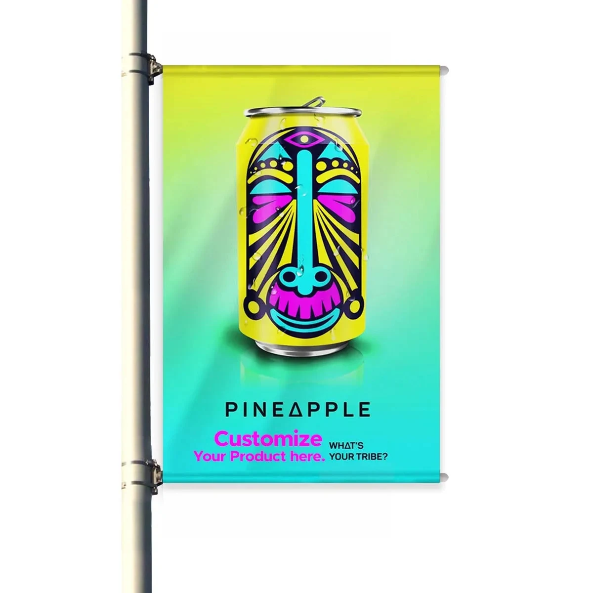 Custom Digitally Printed Vinyl Avenue Banner, Double-sided 1