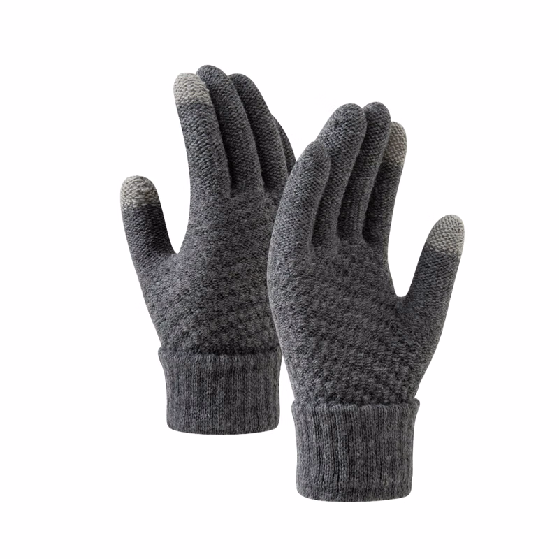 Gloves Cable Knit Warm w/Touchscreen