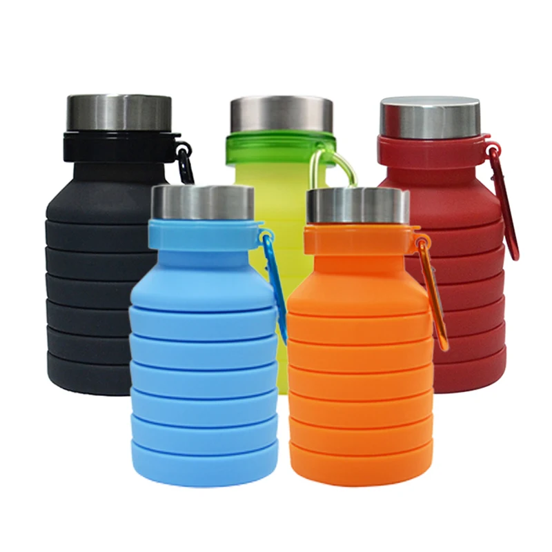 Collapsible Silicone Bottle, 16.9 oz. 1