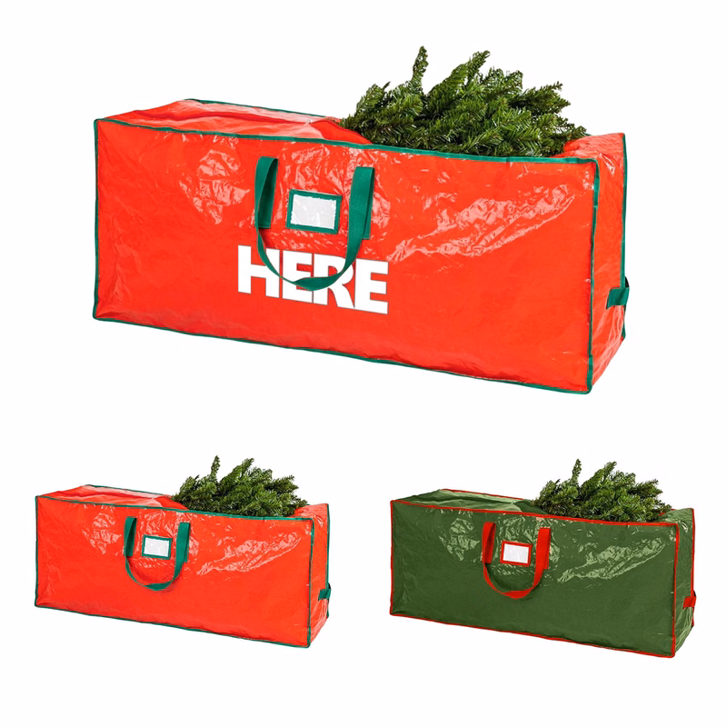 Heavy Duty Handles Waterproof Christmas Tree Storage Bag