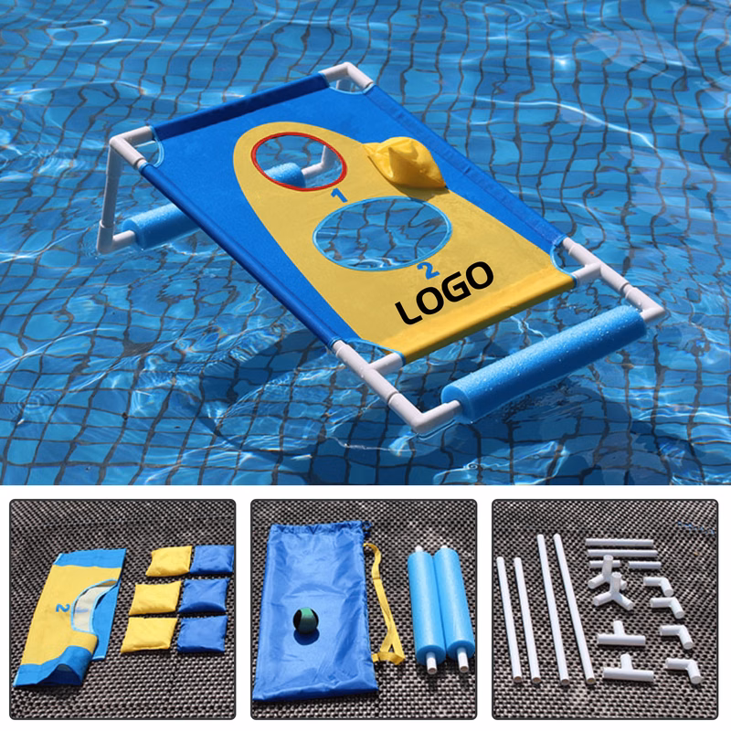 Pool Cornhole Board Party Game Set