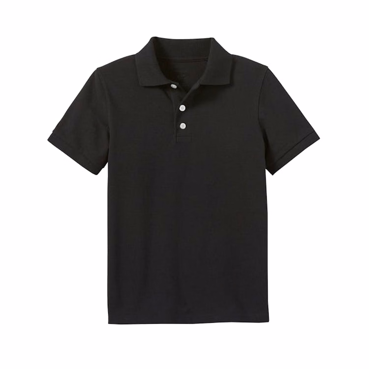 Uniform Polos - 2XL Black Short Sleeve