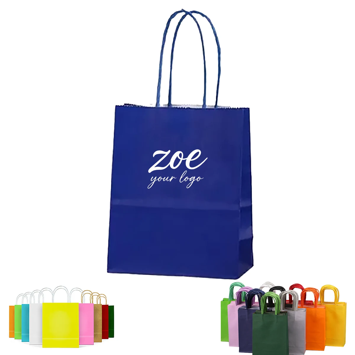 Eco Friendly Personalized Kraft Paper Bag 1