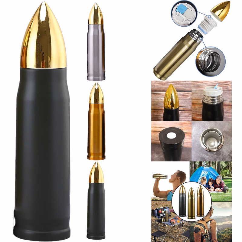 Insulated Bullet Water Bottle