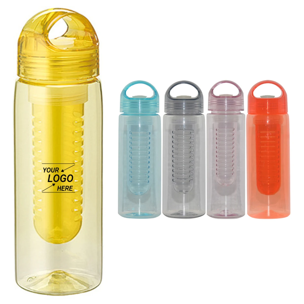 22 Oz. Sports Water Bottle w/Fruit Juicer 1
