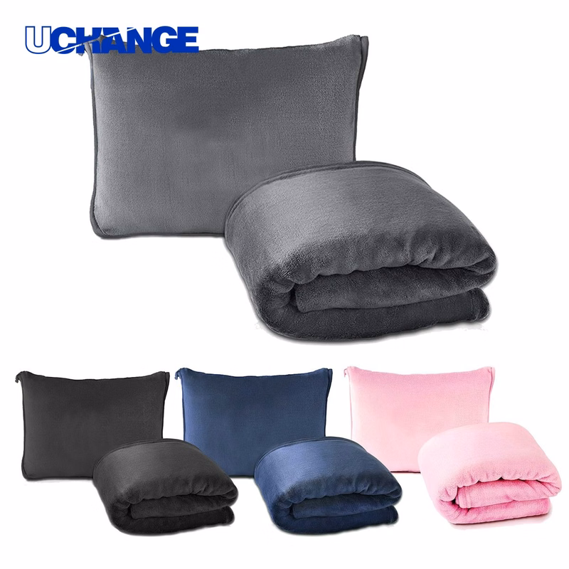 Travel Pillow and Blanket Storage Organizer