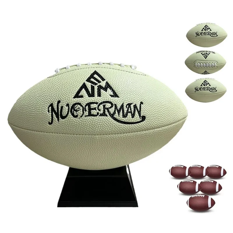 9 Reflective PU American Football 1