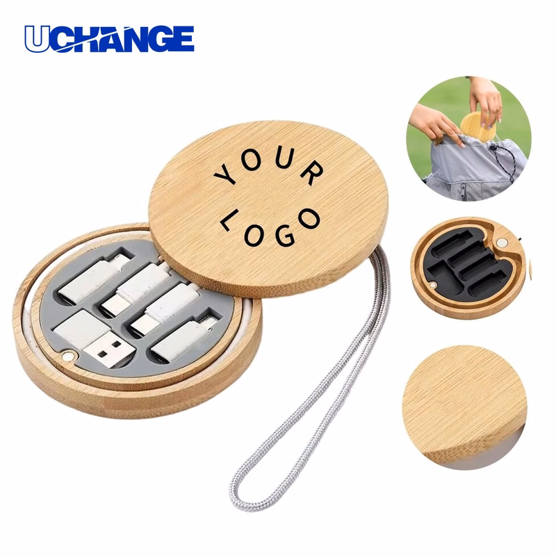 Bamboo Multi USB Charging Cable Kit