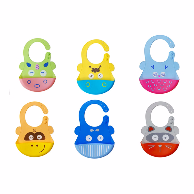 Silicone Baby Feeding Bib