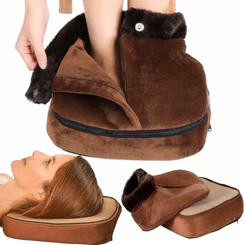 2 in 1 Foot Warm Massager