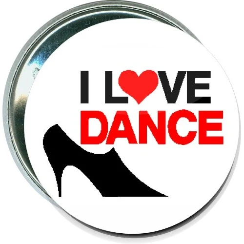 I Love Dance Button 1