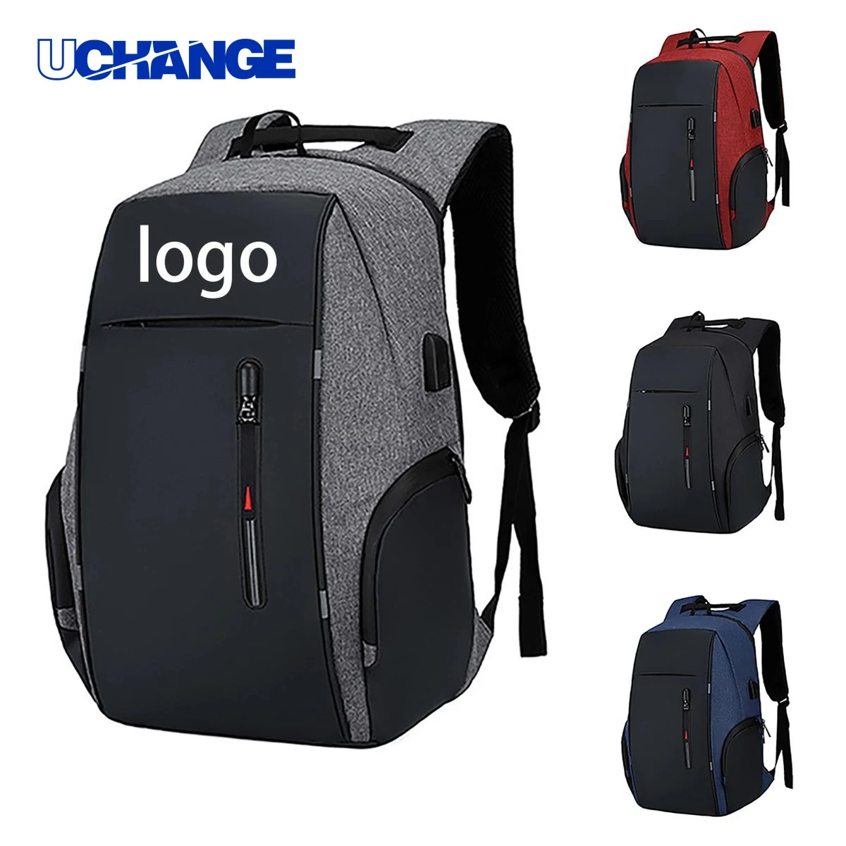Business Travel Laptop Backpack Organizer with USB Charger 1